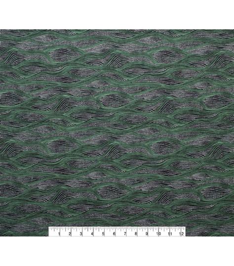 keepsake calico cotton fabric metallic on green|joannes keepsake calico prints.